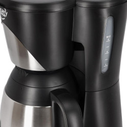 CAFETERA GOTEO 8 TAZAS 1000W INOX LARRYHOUSE