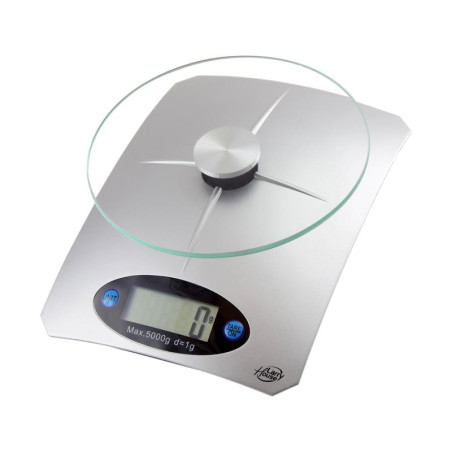BASCULA DE COCINA DIGITAL 5 KGS CON PLATAFORMA DE VIDRIO LARRYHOUSE