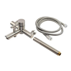 MONOMANDO DE BANERA INOX SERIE DIAMANTE BENOTTI