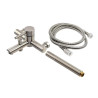 MONOMANDO DE BANERA INOX SERIE DIAMANTE BENOTTI