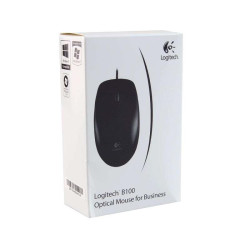 RATON CON CABLE B100 3 BOTONES SEGUIMIENTO OPTICO AMBIDIESTRO LOGITECH