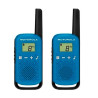 WALKIE TALKIE TLKR T42 AZUL PACKS 2 MOTOROLA