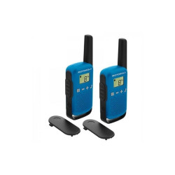 WALKIE TALKIE TLKR T42 AZUL PACKS 2 MOTOROLA