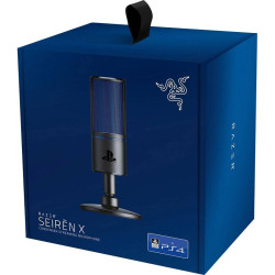 MICROFONO SEIREN X PS4 NEGRO CON AZUL RAZER