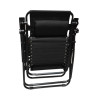 SILLON MULTIPOSICION NEGRO DONNA GARDEN
