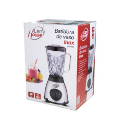 BATIDORA DE VASO 800W INOX LARRYHOUSE