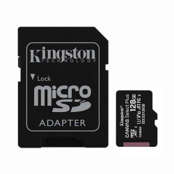 TARJETA MICROSD XC 128GB ADAPTADOR CANVAS SELECT PLUS KINGSTON