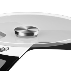 BASCULA DE COCINA DIGITAL 5 KG CON PLATAFORMA CRISTAL TEMPLADO LARRYHOUSE