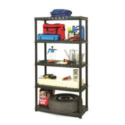 ESTANTERIA PLASTICA 5 BALDAS 185X915X457CM 70 KGS BALDA AIRMEC