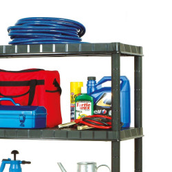 ESTANTERIA PLASTICA 5 BALDAS 185X915X457CM 70 KGS BALDA AIRMEC