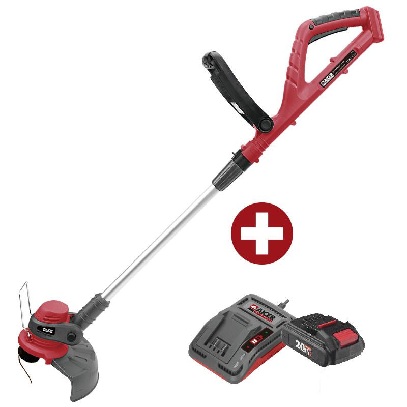 PACK RECORTABORDES 20V CARGADOR AICER 1X 20AH