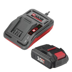 PACK RECORTABORDES 20V CARGADOR AICER 1X 20AH