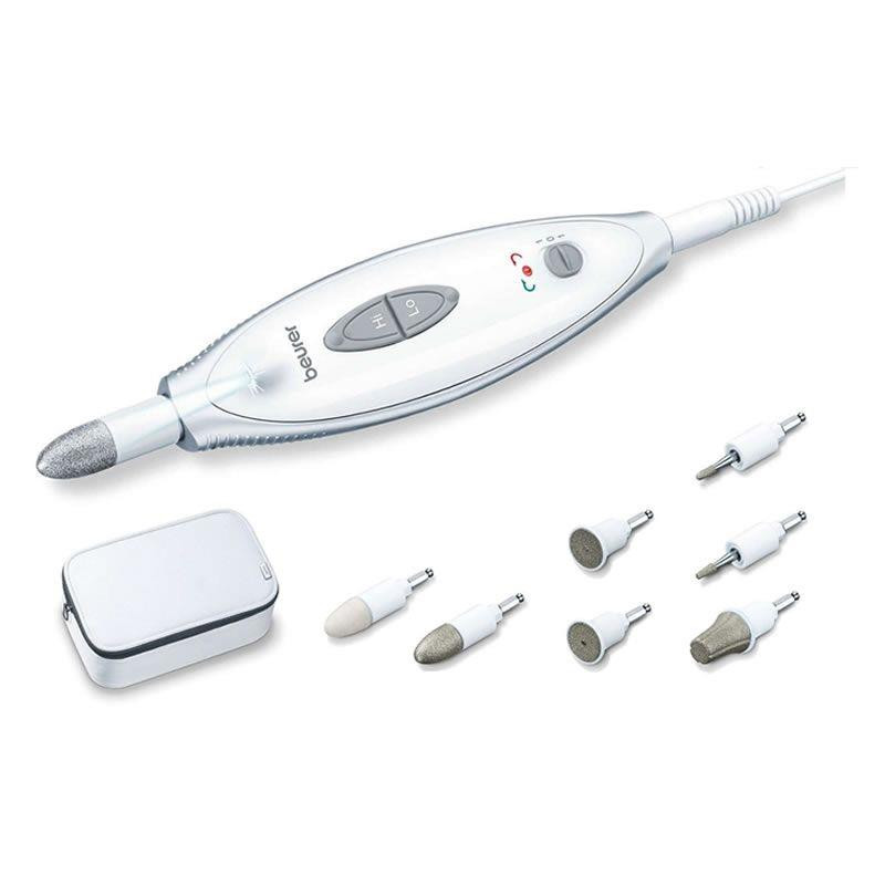 SET DE MANICURA Y PEDICURA MP 41 2 NIVELES DE VELOCIDAD BEURER