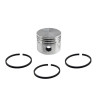 PISTON CON AROS CABEZA COMPRESOR AM130602 130793 AIRMEC