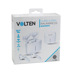 AURICULARES INALAMBRICOS BLUETOOTH CON ESTUCHE DE CARGA V15 VOLTEN