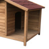 CASETA PERRO MADERA 120X78X79CM DONNA GARDEN