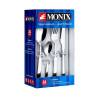 SET 24 PIEZAS CUBIERTOS REIMS ACERO INOXIDABLE 18 C 18 MM MONIX