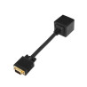 DUPLICADOR VGA MACHO 2X VGA HEMBRA AISENS