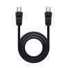 CABLE DE ANTENA 3C 2V MACHO 3C 2V HEMBRA NANOCABLE