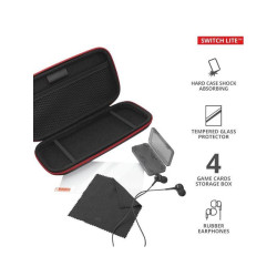 PACK GAMING SWITCH LITE TIDOR XL ESTUCHE PROTECTOR AURICULARES TRUST