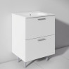 MUEBLE BANO BLANCO SERIE MODENA 60X46X85CM BENOTTI