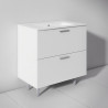 MUEBLE BANO BLANCO SERIE MODENA 80X46X85CM BENOTTI