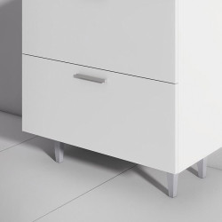 MUEBLE BANO BLANCO SERIE MODENA 80X46X85CM BENOTTI
