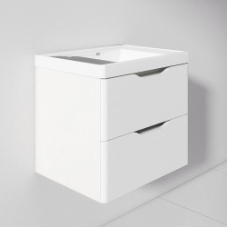 MUEBLE BANO BLANCO SERIE PARMA 60X42X53CM BENOTTI