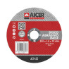 DISCO ABRASIVO INOX 230X18X22MM AICER