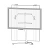 SOPORTE DE TELEVISION SUELO 49 70 LARRYHOUSE