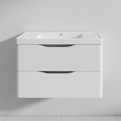 MUEBLE BANO BLANCO SERIE PARMA 80X48X53CM BENOTTI