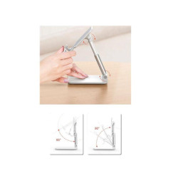 SOPORTE MESA SMARTPHONE TABLETS HASTA 129 PLATA XO