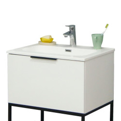 MUEBLE BANO BLANCO SERIE GENOVA 60X46X35CM BENOTTI