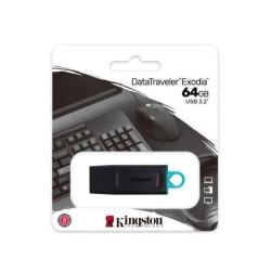PENDRIVE USB 32 64GB DATATRAVELER EXODIA KINGSTON