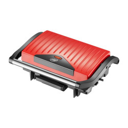 SANDWICHERA ROJA 1500W PLACAS LISAS LARRYHOUSE