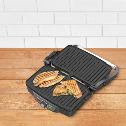 SANDWICHERA INOX 1600W PLACAS GRILL LARRYHOUSE
