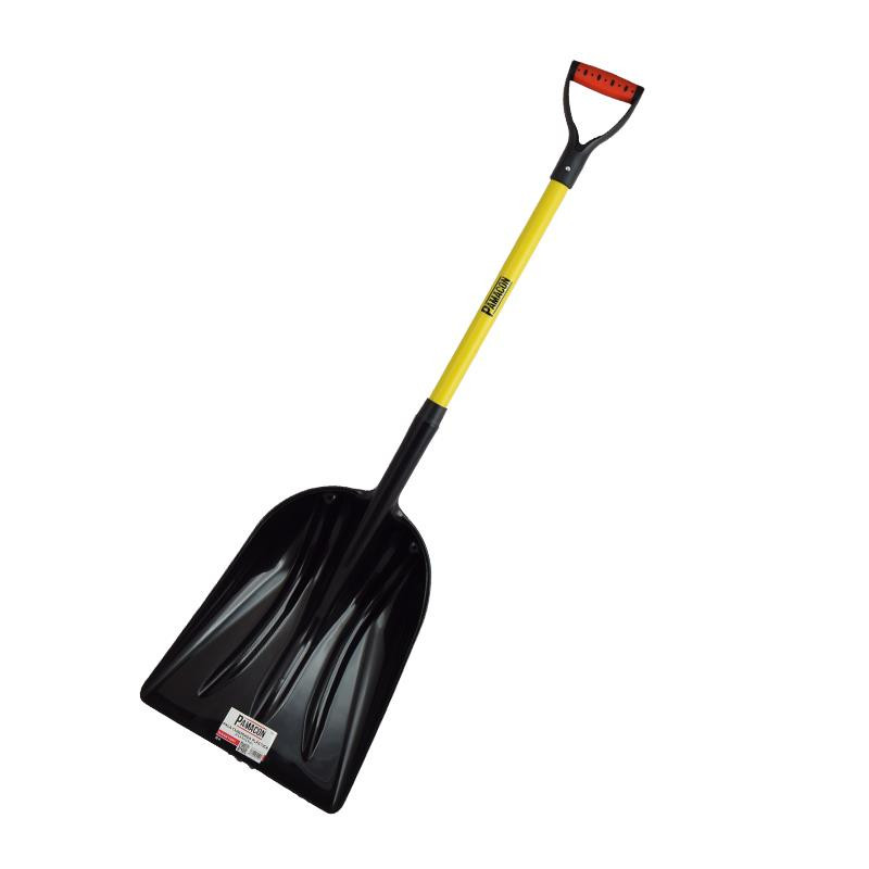 PALA CUADRADA PLASTICA M FIBRA ANILLA 37X47X123CM PAMACON