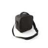 BOLSA TERMICA PORTA ALIMENTOS 22X13X22CM CON 2 RECIPIENTES NEGRO QUID