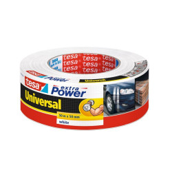 CINTA ADHESIVA VERSATIL RESISTENTE 50M X 50MM BLANCO TESA