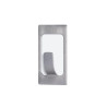 GANCHOS ADHESIVOS DE ACERO INOXIDABLE RECTANGULARES PEQUENOS TESA