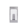 GANCHOS ADHESIVOS DE ACERO INOXIDABLE RECTANGULARES PEQUENOS TESA