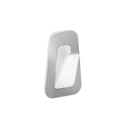 GANCHO AUTOADHESIVO ACERO INOXIDABLE Y PLASTICO TESA