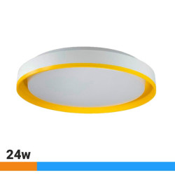 APLIQUE LED TECHO 24W SERIE ZAFIRO LUZ FRIA AIRMEC