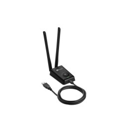 ADAPTADOR INALAMBRICO DE RED ALTA POTENCIA NEGRO TP LINK