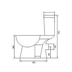 INODORO BANO SERIE ECO BENOTTI
