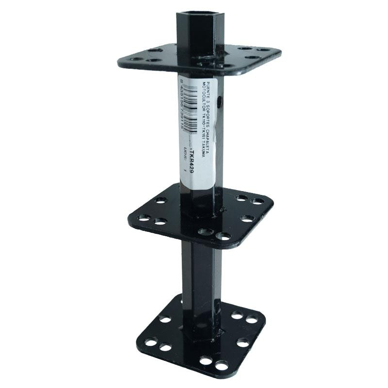 PUENTE 3 SOPORTES CHAPALETA MOTOCULTOR TK110 TK181 TAKUMA