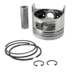 PISTON COMPLETO CON AROS MOTOR KM186F TK113 TK194 TAKUMA