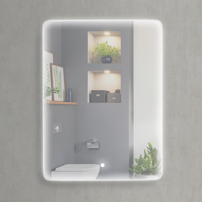 ESPEJO DE BANO LED 60X80 CM SERIE MADEIRA BENOTTI