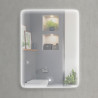 ESPEJO DE BANO LED 60X80 CM SERIE MADEIRA BENOTTI