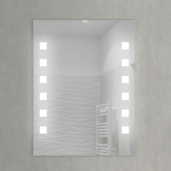 ESPEJO DE BANO LED 60X80 CM SERIE DINAMARCA BENOTTI
